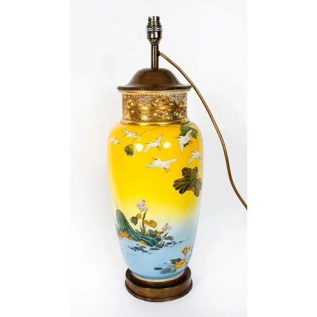 Antique Japanese Satsuma Taizan Vases, 1800s, Set of 2 For Sale - Image 11 of 18