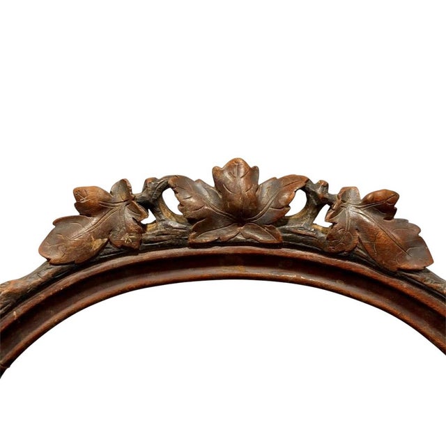 Early 20th Century Set of 3 Victorian Carved Balloon-Back Side Chairs For Sale In Atlanta - Image 6 of 7