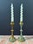 19th Century George Betjemann & Sons Gothic Revival Jeweled Bronze Candlesticks - A Pair For Sale - Image 4 of 12