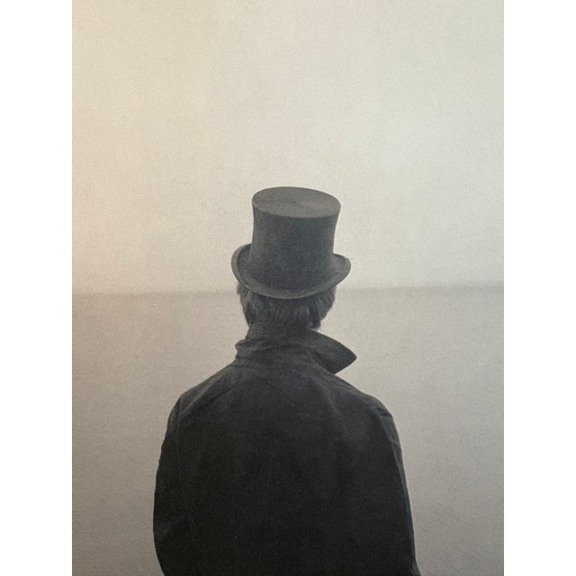 Repro print by artist’s studio of original photograph taken by the artist. Print is not a stark black and white; it is...