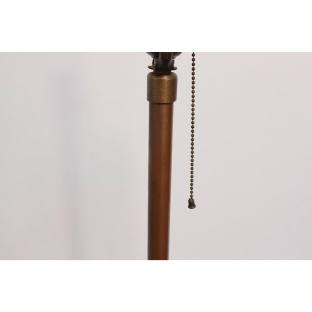 Sculptural Driftwood and Brass Floor Lamp For Sale - Image 12 of 13