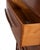 t.h. Robsjohn Gibbings Widdicomb Walnut Spear Handle Five Drawer Chest Dresser For Sale - Image 16 of 18