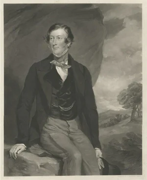 After F. Grant, British Politican Henry Charles Sturt of Crichel House, Dorset, England, 1850, Print