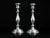 Silver Plated Brass Candlesticks from Henniger, 19th Century, Set of 2 For Sale - Image 8 of 8