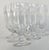 Mid 20th Century Vintage Handcut Laurel & Holly Juice Glasses- Set of Six For Sale - Image 5 of 11