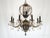 Traditional Antique 8 Arm 11 Light Epic Empire Birdcage Brass Cut Lead Crystal Chandelier For Sale - Image 3 of 12
