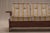 Brutalist Burgundy 3-Seater Sofa with Striped Upholstery, 1970s For Sale - Image 17 of 18