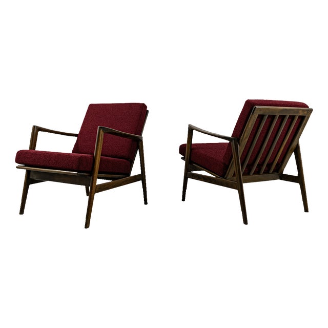 Vintage Armchairs from SFM, Poland, 1960s, Set of 2 For Sale