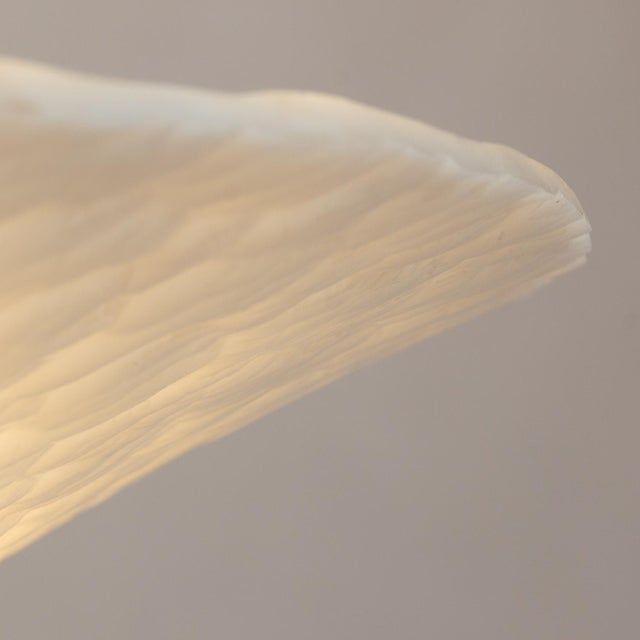 Art Deco Floor Lamp in Wrought Iron and Glass For Sale - Image 15 of 18