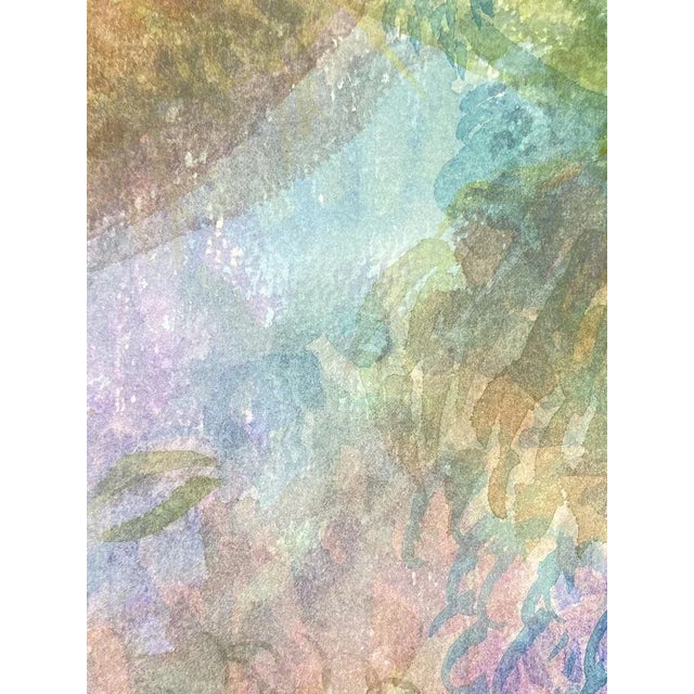 Hanspeter Münch, Abstract Composition, 1985, Watercolor For Sale - Image 3 of 13