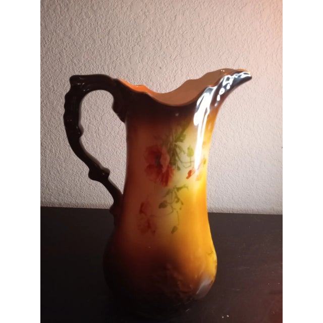 This is a handpainted Bone China IOGA Warwick 9" Pitcher Vase Matching Vase & pitcher ceramics sold separately Procured at...