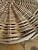 Wood Vintage Handwoven Wicker Gathering Basket With Wrapped Handle For Sale - Image 7 of 10