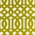 Hollywood Regency Sample - Schumacher Imperial Trellis Velvet Fabric in Chartreuse For Sale - Image 3 of 3