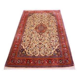 Middle Eastern Hand-Knotted Sarough Rug For Sale