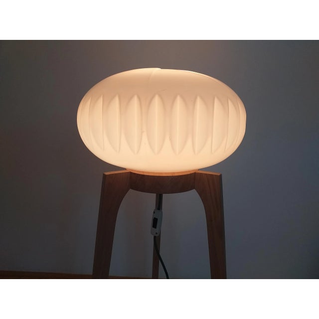 Large Mid-Century Floor Lamp from ÚLUV, 1970s For Sale - Image 4 of 8