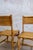 Set of 4 Bamboo and Rush Fabric Chairs – Italy – 1970s Product Details Bamboo frame. Backrest and seat in rush fabric....