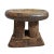 Vintage hand carved Bamileke pedestal stool or small side table. Masterfully crafted from a single piece of indigenous...