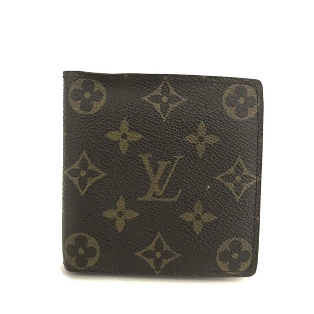 Mid-Century Modern 1990s Louis Vuitton Portefeiulle Marco Bifold Wallet Men's For Sale - Image 3 of 8