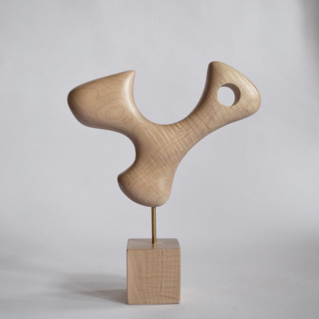 "Ka" Contemporary Organic Modern Abstract Sculpture Chairish