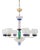 Italian Murano Glass Chandelier, 1960s For Sale