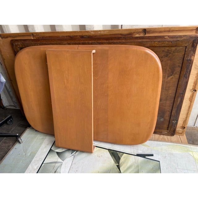 Tan 1960s Heywood Wakefield Vintage Mid Century Modern Table For Sale - Image 8 of 12