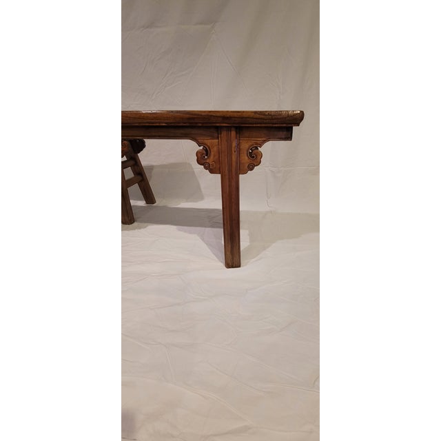 Brown Pair of 19th Century Spring Benches For Sale - Image 8 of 15