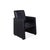 Modern Himolla Chair in Black Leather For Sale - Image 3 of 15