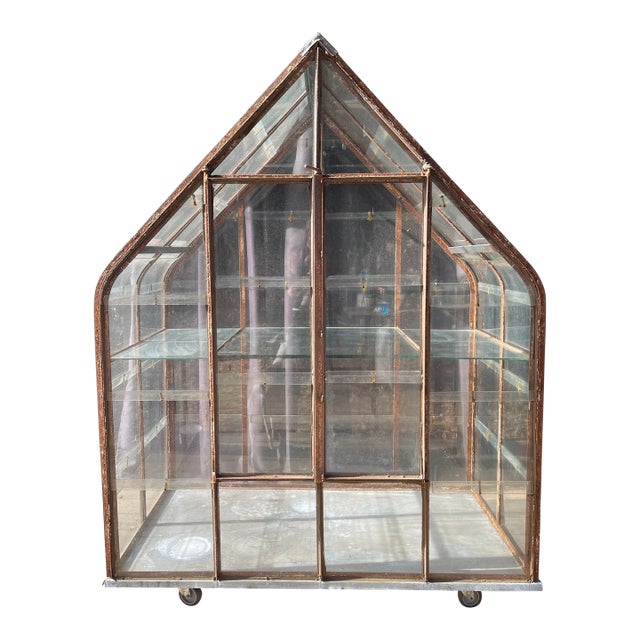 Antique Greenhouse From Ireland, County Cavan, Early 1900’s on Wheels For Sale