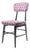 Virna Chair in Powder-Coated Aluminum and Upholstery by Altreforme For Sale