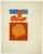 Woodcut by Rockport artist Roger Martin (1925-2015) "Sea and Stone" woodcblock print on paper, pencil signed, titled,...