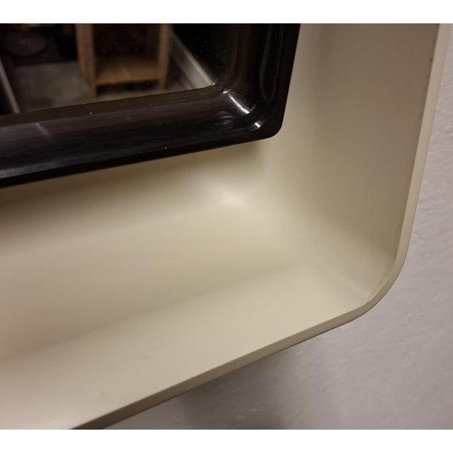 Beige Vintage Allibert Mirror, 1970s For Sale - Image 8 of 15