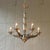 Silver French Chrome and Glass Art Deco Chandelier by H.Petitot For Sale - Image 8 of 12