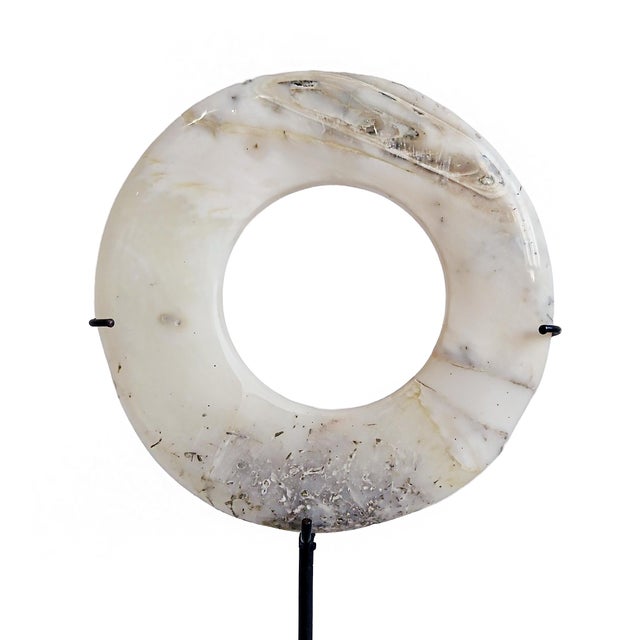 Indonesian Stone Disk For Sale - Image 12 of 16