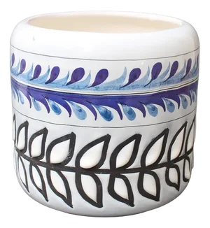 Vintage French Ceramic Cachepot by Roger Capron, 1960s