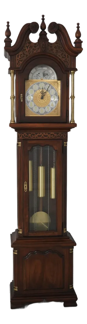 Ridgeway Cherry Tall Case Grandfather Clock