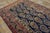 1900s Navy Blue Antique Paisley Boteh Tribal Malayer Hallway Runner Rug For Sale - Image 4 of 6