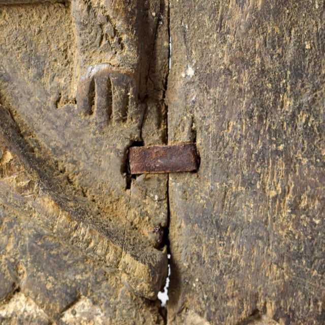 Early 20th Century Early 20th Century Dogon Door 28 Inch Mali For Sale - Image 5 of 15