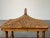 Tony Duquette Vintage Duquette Style Rattan Pagoda Hanging Shelf For Sale - Image 4 of 9