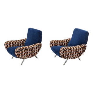 Lady Chairs by Marco Zanuso for Hermès Italia, 1950s, Set of 2 For Sale