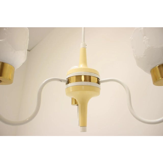 Mid-Century Chandelier by Instala Jilove U Decina, 1970s For Sale - Image 6 of 12