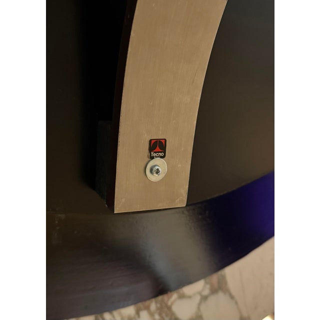 Mid-Century Round Model T69 Dining Table in Marble from Tecno, 1960s For Sale - Image 9 of 11