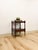 Vintage Mahogany Traditional Side Table Pullout Tray Regency Style Accent For Sale - Image 4 of 17