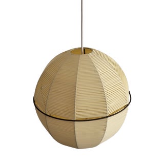 Mid-Century Modern Viennese Spherical Pendant Lamp, 1950s For Sale