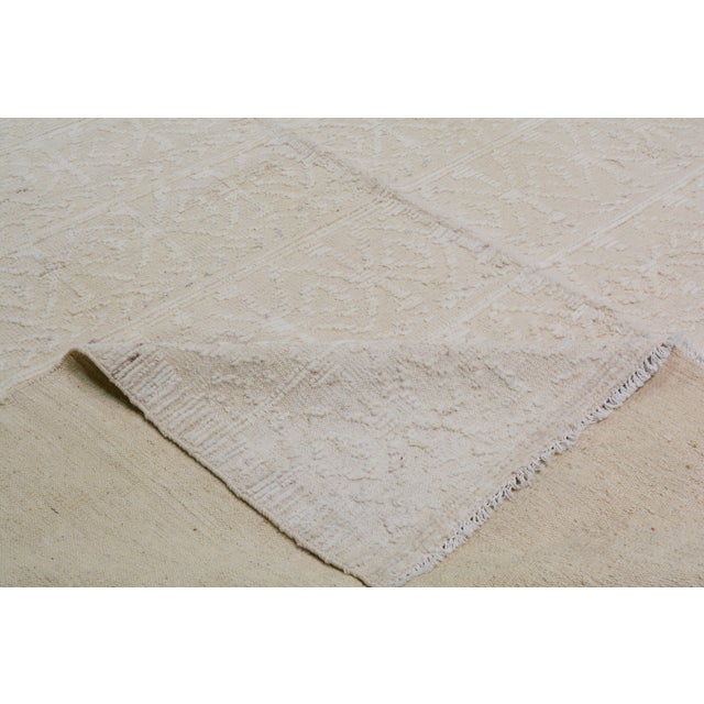 1990s Moroccan Hand Knotted Wool Rug, 8'6"x10'3" For Sale - Image 5 of 6