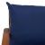 Deacon 4 Piece Living Set - Natural/Navy Blue For Sale - Image 4 of 8