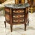 Bring timeless French elegance into your home with this exquisite Louis XV bombe chest, beautifully crafted from fine wood...