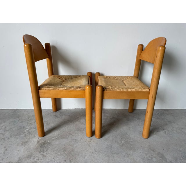 Pair of Italian Postmodern “Padova” Dining Chairs After Hank Lowenstein For Sale In Miami - Image 6 of 16