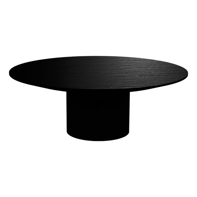 Primitive Gipsy 110 Low Basse Wood Top Table by Laurence Du Tilly For Sale