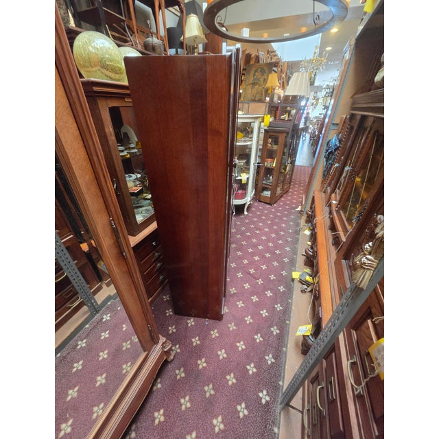 Antique Art Deco Armoire Oak For Sale In San Diego - Image 6 of 7