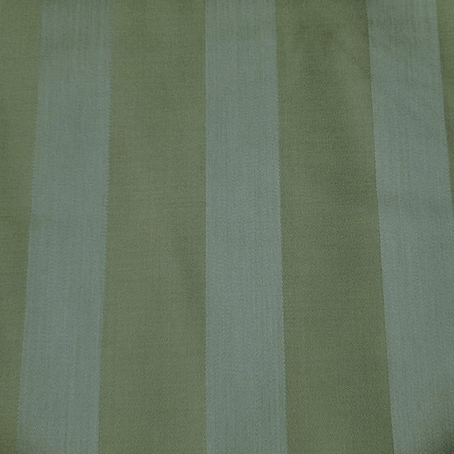 Holland and Sherry Wide Stripe Wool Designer Fabric by the Yard For Sale